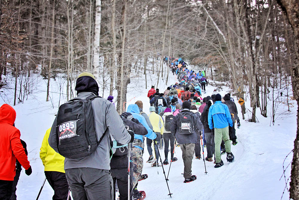 Peak Snowshoe race